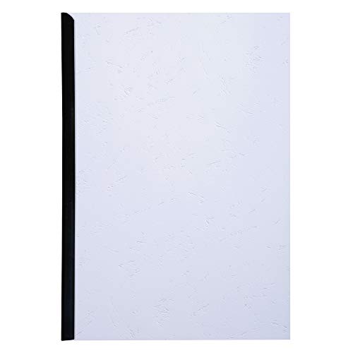 Clairefontaine Evercover-Couverture/Dos De Couverture-Carton, Recycle Cuir Avec Structure Marron Din A4 270 G/M ² (2706)-Blanc-Lot De 100