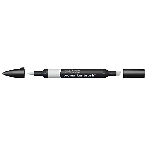 Winsor & Newton 0204159 - Penarello A Doppia Punta, Grigio (Cool Grey 3), Singolo, 1 Pezzo