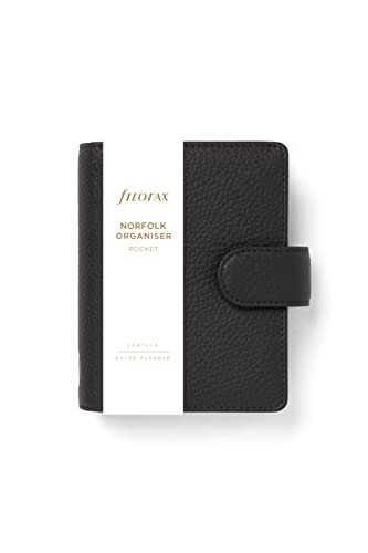 Filofax Pocket Norfolk Organizer - Espresso