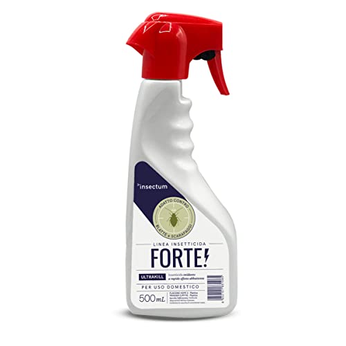 Killmax Forte Insetticida Scarafaggi Disinfestazione Casa Spray - 1X500Ml - Rapido Effetto Abbattente E Snidante - Veleno Scarafaggi