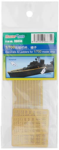 Mano Rails & Ladder Per 1/700 Modello Di Nave (1: 700)