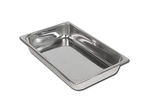 Gima 26603 Vassoio Inox, 306 X 196 X 50 Mm, 1 Pezzo