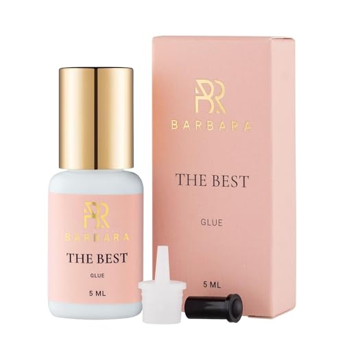 Colla Extension Ciglia Barbara "The Best" 5Ml | Durata Eccezionale Fino A 8 Sett | Adesione Immediata In 0,5 Sec | Offre Flessibilità E Comfort | Fumi