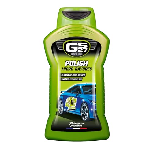 Gs27 - Polish Micro-Graffi Auto - Rimuove Facilmente I Micro-Graffi E Le Imperfezioni Della Carrozzeria, 500 Ml