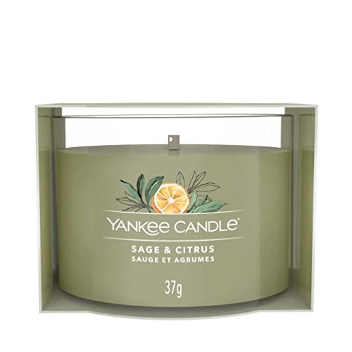 Yankee Candle Candela Votive In Vetro Singola Sage & Citrus