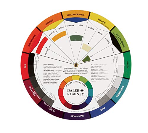 Daler Rowney Grindatti Ruota Dei Colori, Multicolore