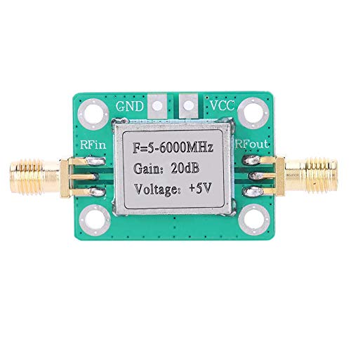 Amplificatore Di Potenza Rf, 5M-6Ghz 20Db Guadagna Modulo Di Segnale Dell'Amplificatore A Basso Rumore A Banda Ultra-Larga Modulo Radio Per Radio Fm,