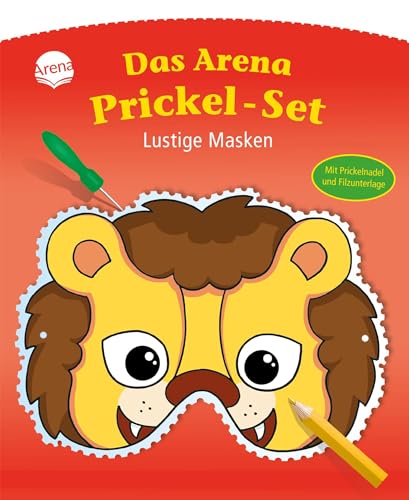 Das Arena Prickel-Set. Lustige Masken