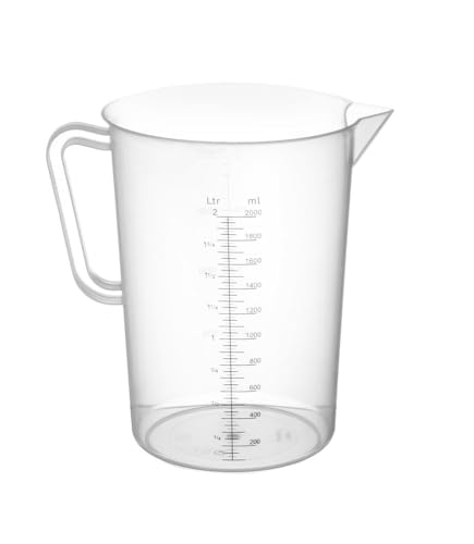 Hendi 567302 Caraffa Graduata Polipropilene, 2 L