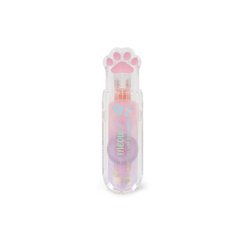 Legami - Correttore A Nastro - Meow, Bianchetto Asciutto Ideale Per Scuola E Ufficio, Correttore Per Bambini Ragazzi Adulti, Zampa Di Gatto, Set Cance