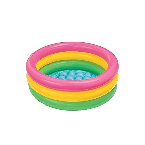 Intex Piscina Baby Sunset 61 X 22 Cm, Arcobaleno