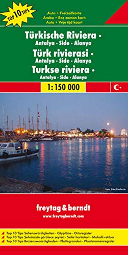 Riviera Turca: Toeristische Wegenkaart 1:150 000: 6002