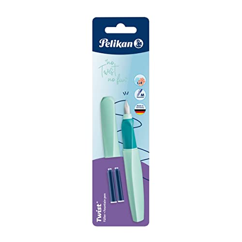 Pelikan 814867 - Penna Stilografica Twist Piuma Neo Menta Blister