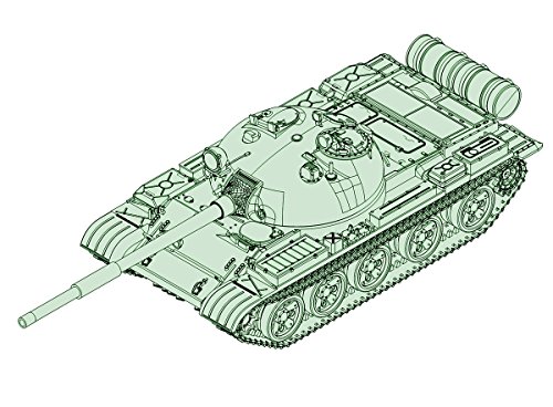 Trumpeter 757146 1/72 T62, Modello 1962 Kit Di Montaggio