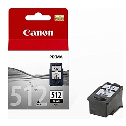 Originale Canon Pg-512 Cartuccia Originale Per Canon Mp 240, Mp 260, Mp 480, Mx 330, Mx 320. Pg512 2969B001, Capacità: 15Ml