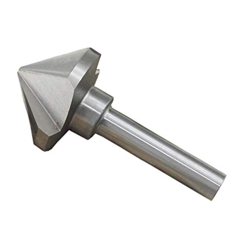 Katsu Svasatori Per Legno Metallo, Hss 6542 Punta Da Trapano Svasata 90 Gradi 40Mm 3 Taglienti Per Smussatura Per Legno Acciaio Metallo Macchine Utens
