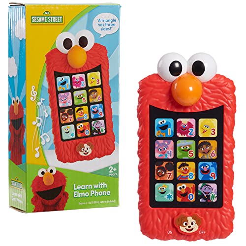 Just Play Sesame Street Impara Con Elmo Phone, 57582