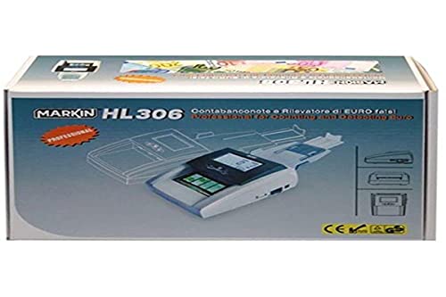 Markin Hl306 Banknote Counting Machine Grigio, Bianco