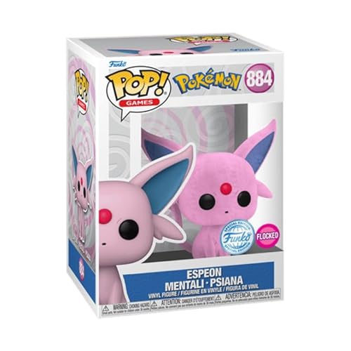 Funko! Pop Flocked Excl Pokemon Espeon