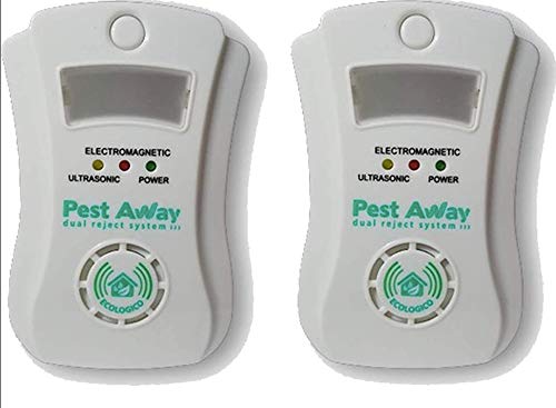 2 Pest Away L'Originale Antizanzare Anti Insetti E Roditori 500 Mq Case Condominio Ville Antinsetti Protezione