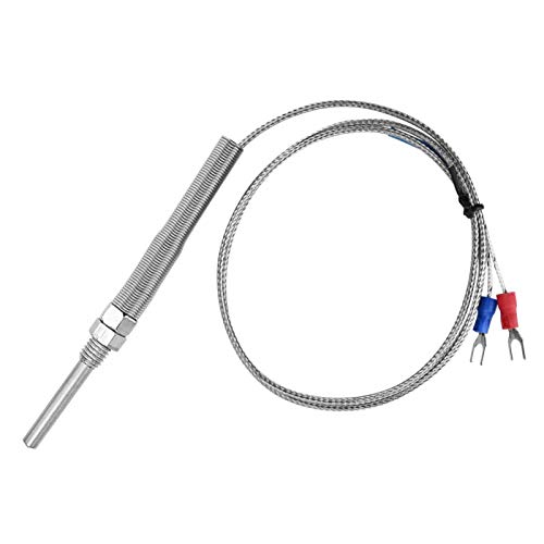 Kuuleyn Termocoppia, Sonda Per Termocoppia, Filettatura M8 Ad Alta Sensibilità Termocoppia Tipo K Sonda Da 30 Mm Cavo Per Sensore Di Temperatura 0-400