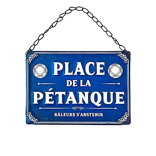 Stc Place De La Petanque Metal Place