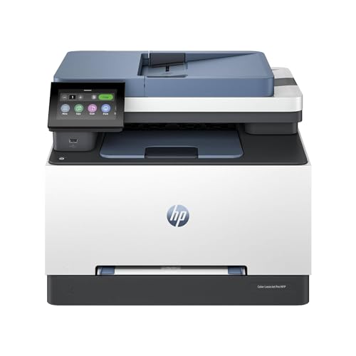 Hp Color Laserjet Pro 3302Fdn 499Q7F, Stampante Multifunzione A4, Stampa Fronte E Retro Automatico, 25 Ppm B/N E A Colori, Usb Host, Ethernet, Fax, Co