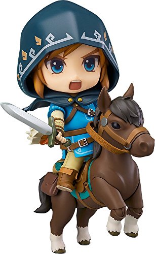 Good Smile Company The Legend Of Zelda - Statuetta Nendoroid Link Breath Of The Wild Ver. Dx Edition (4Th-Run) 10 Cm