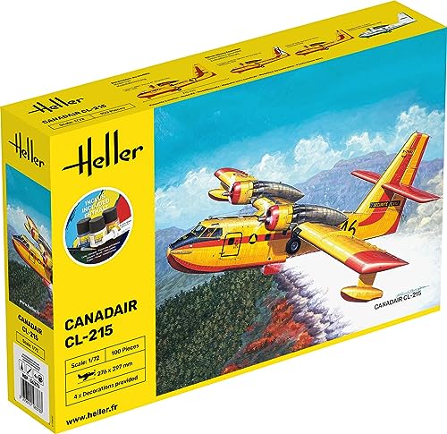 Heller Maquette Avion : Kit : Canadair Cl-215