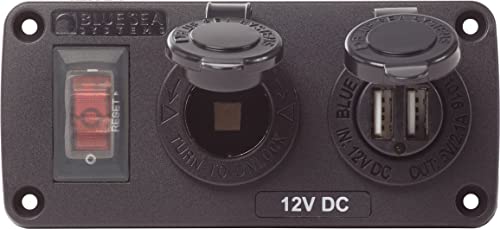Blue Sea Systems Usb Switch Panel One Size