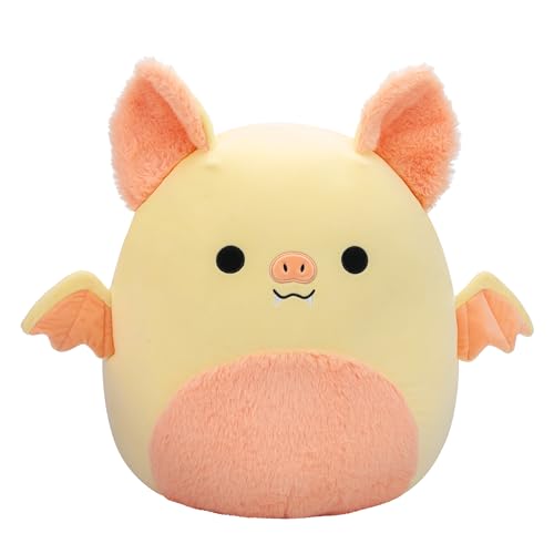 Squishmallows Sqcr05482 - Peluche Ufficiale Jazwares Meghan Il Pipistrello, 40 Cm
