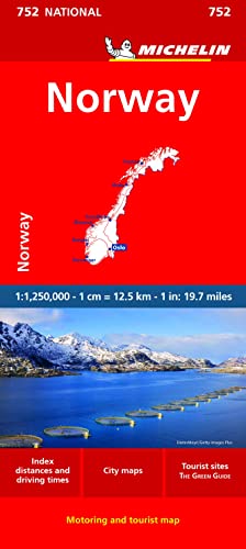 Norvegia: Straßen- Und Tourismuskarte 1: 1 250 000: 752