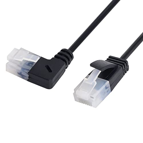 Chenyang Cavo Ethernet Ethernet Sinistro A 90 Gradi 8P8C Stp Cat 5E Lan Su Cavo Dritto