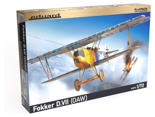 Eduard Edk70131 Kit 1:72 Profipack-Fokker D.Vii (Oaw) Modello Pannello, Vari