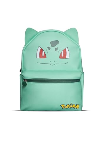 Difuzed Pokémon-Novità Mini Zaino-Bulbasaur, Unisex-Adulto, Multicolore, Taglia Unica