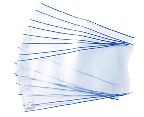 Herma Hermäx Classic 7340 Buste Per Libri 34 X 56 Cm, Confezione Da 10 Buste Per Libri Con Etichetta E Protezione Bordi In Pellicola Di Polipropilene