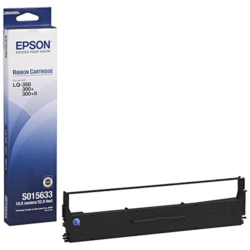 Epson C13S015633 - Cinta Para Impresora Matricial, Negro