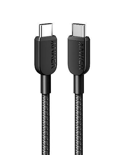 Anker Cavo Usb C (2.0), (60W/3A) Cavo Di Ricarica Usb C Ricarica Rapida Per Iphone 15, Samsung Galaxy S22, Ipad Pro 2021, Ipad Mini 6, Ipad Air 4, Mac