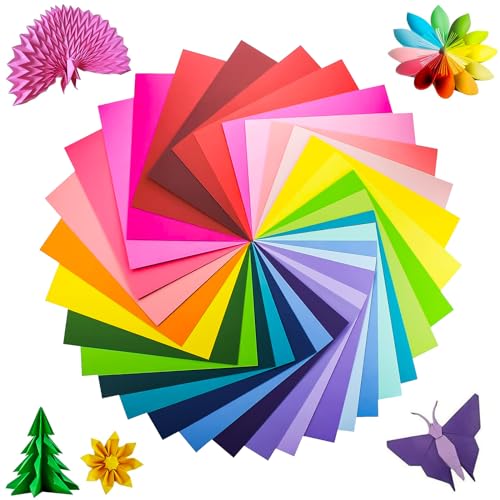 200 Fogli Di Carta Colorata, 20 Volantini A4 A Colori, 70 Gsm, Adatti Per Attività Artistiche Per Bambini, Attività Artigianali, Arti Fai-Da-Te, Scuol