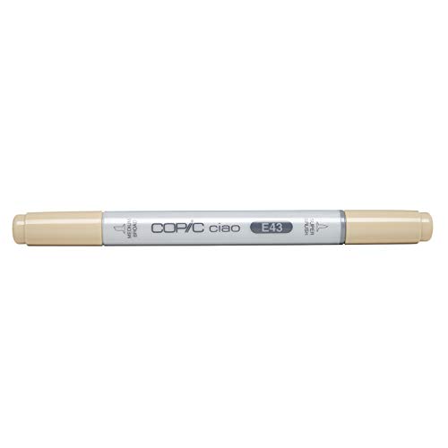 Copic Ciao - Pennarello Grafico Con Doppia Punta, 11 G , Beige (Dull Ivory), 12 X 12 X 150 Mm