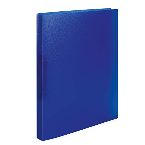 Herma Raccoglitore Ad Anelli A4 Traslucido Blu Scuro, Dorso Di 25 Mm, Cartelle Ad Anelli In Plastica Per Bambini