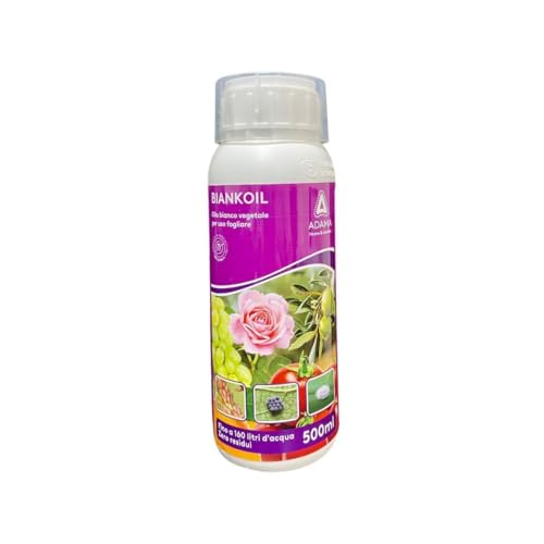 Adama - Biankoil Olio Bianco 500Ml - Olio Bianco Per Cocciniglia Di Origine Vegetale Per Colture Orticole E Ornamentali 500Ml
