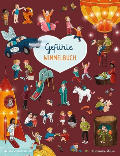 Gefühle Wimmelbuch: Geschichten Über Gefühle In Bildern Ab 2 Jahre