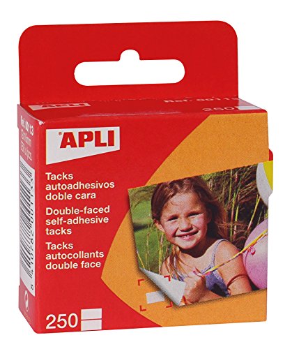 Apli Kids 113 – Confezione Di 250 Fijafotos Autoadesivi, 12 X 16 Mm