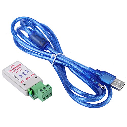 Analizzatore Da Usb A Can, Adattatore Convertitore Intelligente Can-Bus, Adattatore Convertitore Da Usb A Can Bus Con Supporto Cavo Usb Xp/Win7/Win8,