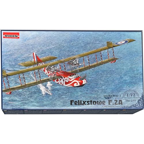 Roden Modellino Aereo Felixstowe F.2A Prima Versione Scala 1:72