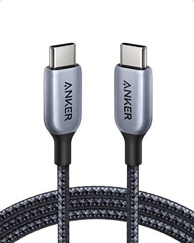 Cavo Anker 765 Da Usb-C A Usb-C (140 W 180 Cm), Usb 2.0 Per Ricarica Rapida Cavo Usb-C Per Macbook Pro 2021, Ipad Pro, Ipad Air 4, Samsung Galaxy S21,