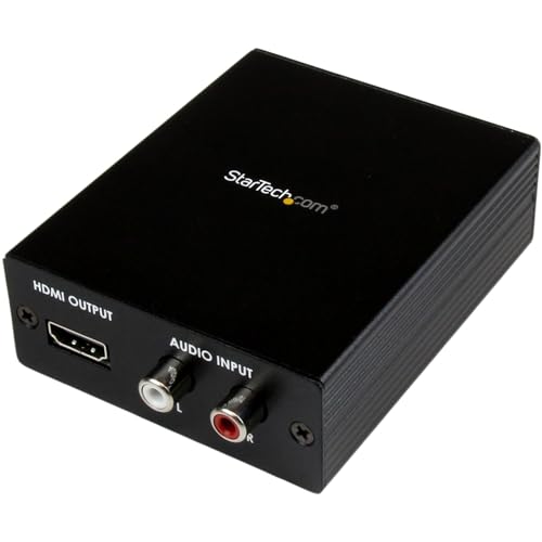 Startech.Com Convertitore Video E Audio Component/Vga A Hdmi, Pc A Hdmi, 1920X1200