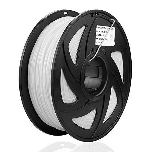 S Sienoc 1Kg Pla+ 1,75Mm 3D Printer Filamento Spool 3D Materiale Di Stampa Per Stampanti (Pla+ Bianco)