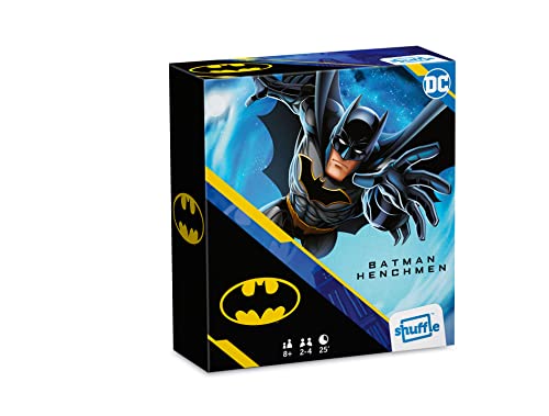 Shuffle Batman Hechmen, Set Di Carte Basate Sui Comics Dc Per 2-4 Giocatori A Partire Da 8 Anni
